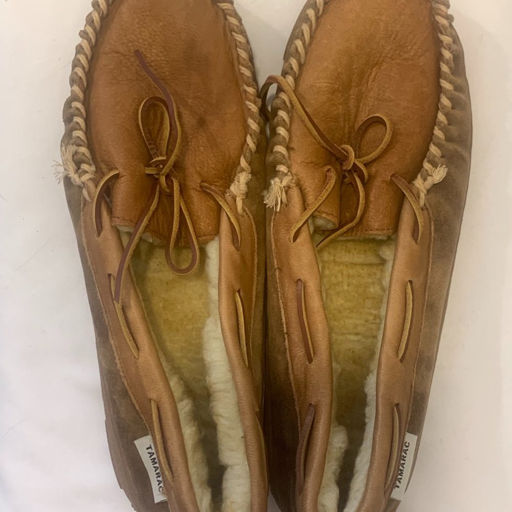Tamarac - Moccasins / Slippers Lined With Faux Fur - Men's Size 13 - Never Worn!